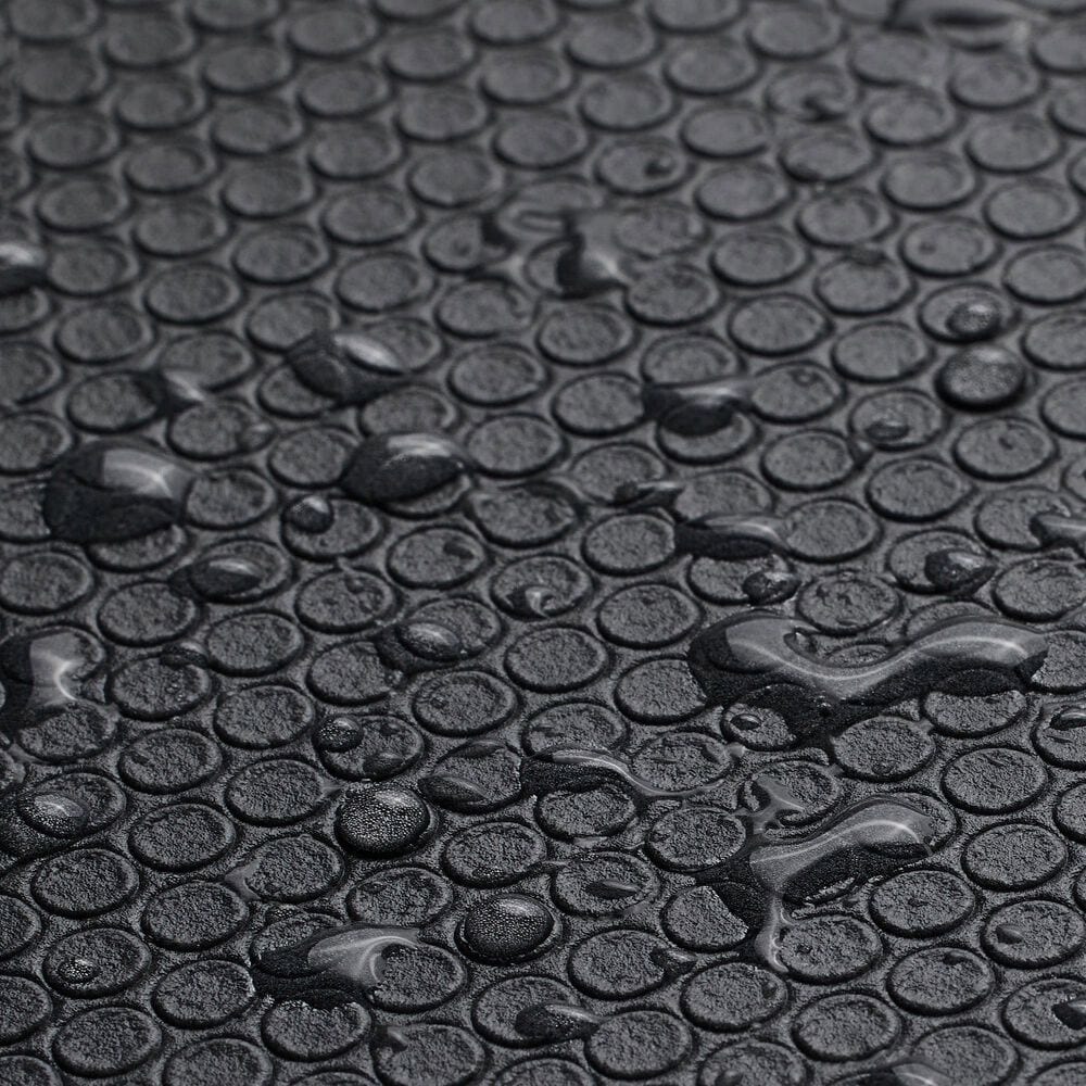 Sunny Health &amp; Fitness Anti-Slip Dual Color Exercise Yoga Mat in Grey, , large