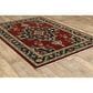 Oriental Weavers Lilihan Medallion 092R6 9"10" x 12"10" Red Area Rug, , large