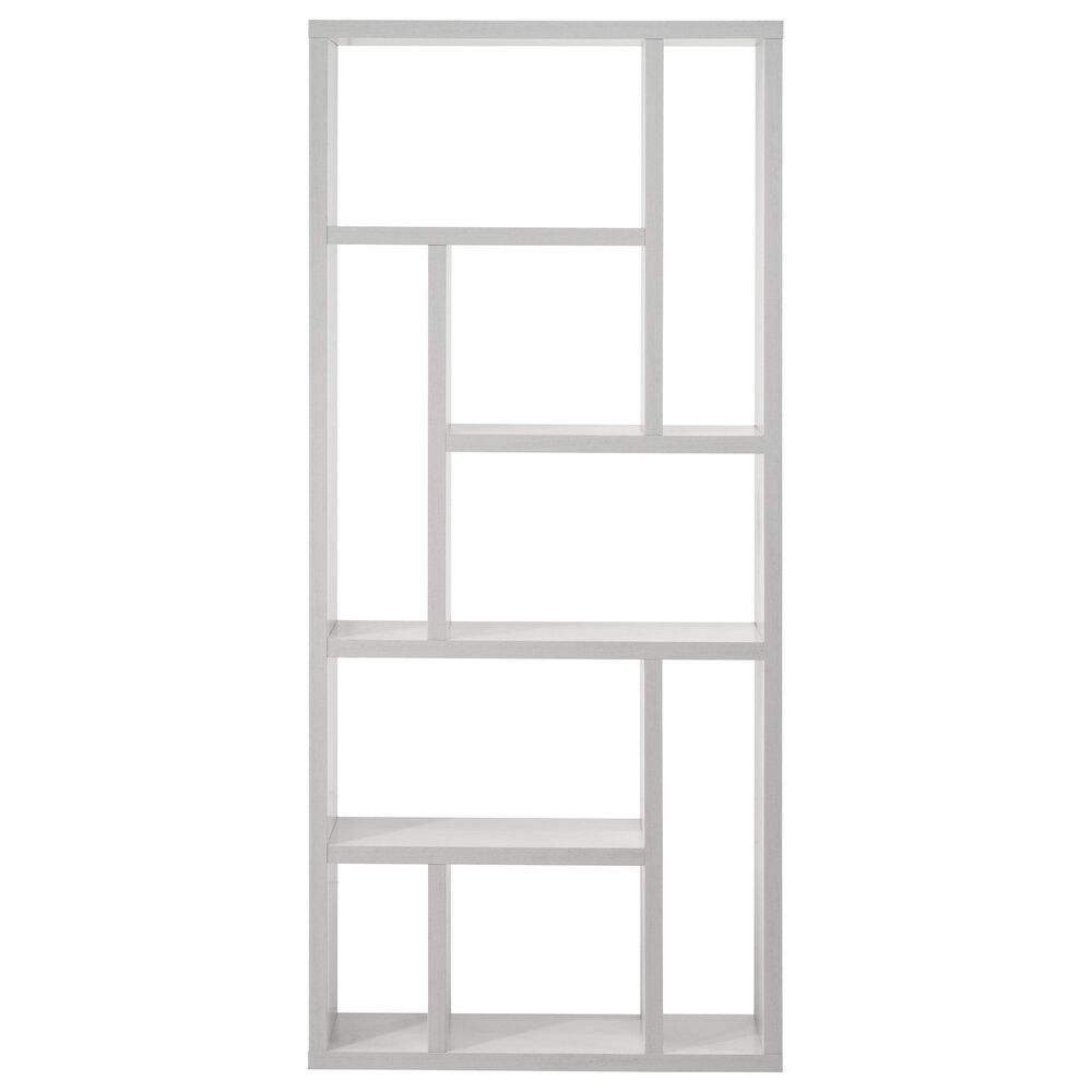 Everly Living Reagan Bookcase in White, , large
