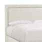 Bernhardt Morgan King Upholstered Panel Bed in Cream, , large