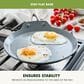 Green Pan Valencia Pro 9.5" Ceramic Nonstick Crepe Pan in Grey, , large