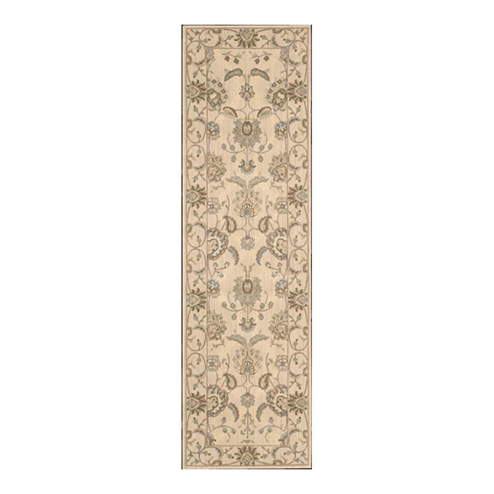 Nourison Persian Empire PE22 2'3" x 8' Ivory Runner, , large