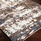 Surya Celestial Shag Teal, Dark Blue, Denim, Burgundy, Dusty Pink, Sage, Deep Teal, Mustard and Cream 6"7" x 9" Area Rug, , large