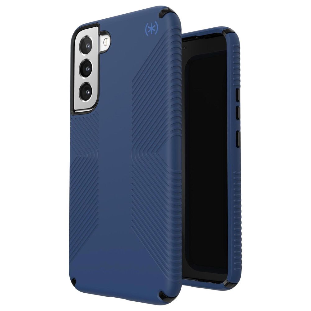 Speck Presidio2 Grip Case for Samsung Galaxy S22+ in Coastal Blue and Black, , large