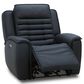 Interlochen High End Power Recliner with Power Headrest in Jet Black, , large