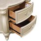 New Heritage Monique 2-Drawer Nightstand with Marble Top in Champagne, , large