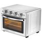 HOMLUX 26 Qt Air Fryer Toaster Oven in Silver, , large