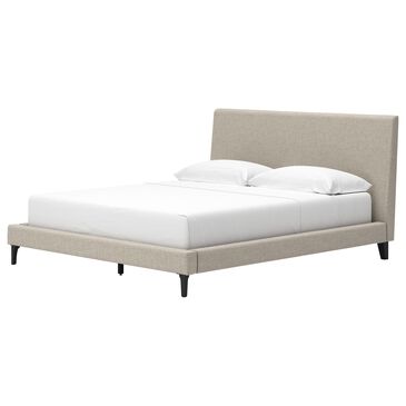 Ashley Cielden California King Upholstered Bed with Roll Slats in Tan, , large