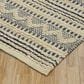L&R Resources Earth 7"9" x 9"9" Navy and Off White Area Rug, , large