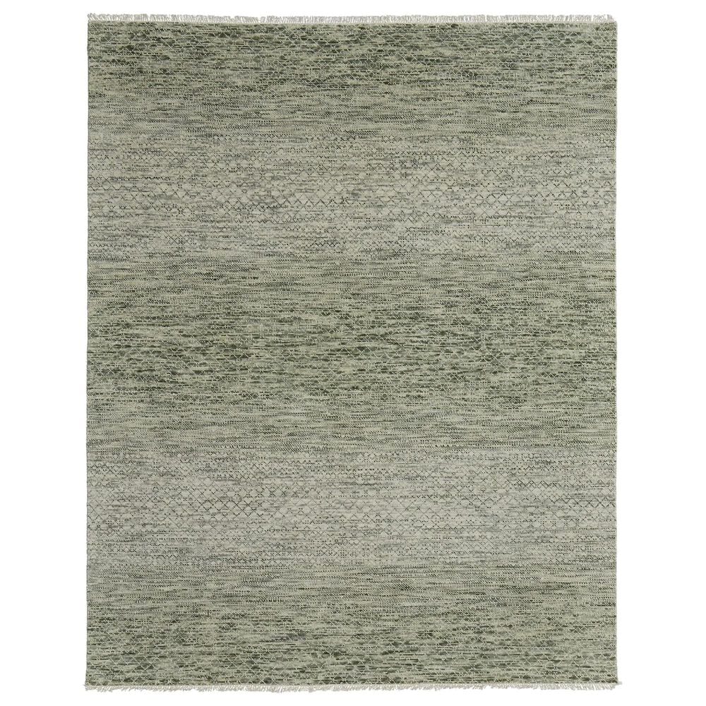 Feizy Branson 9"6" x 13"6" Green and Ivory Area Rug, , large