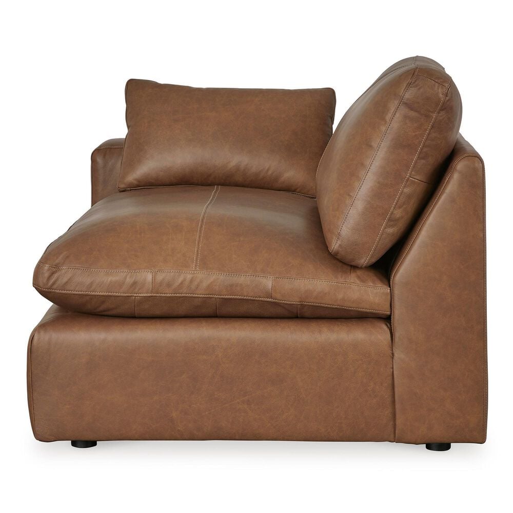 Ashley Emilia 5-Piece L-Shaped Sectional in Caramel, , large