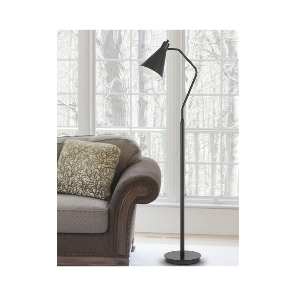 Cal Lighting Task Floor Lamp w/Swivel Shade, , large