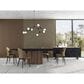 Casabianca Home Totem 3-Door Buffet in Walnut and Black, , large