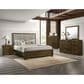 Crown Mark Lakecrest 9 Drawer Dresser and Mirror in Medium Brown, , large