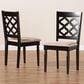 Baxton Studio Ramiro Side Chair in Dark Brown (Set of 2), , large