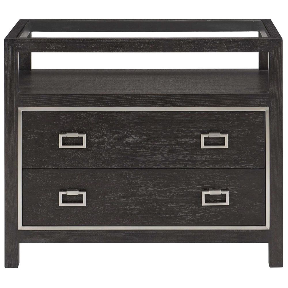 Bernhardt Decorage 2 Drawer Nightstand in Cerused Mink, , large