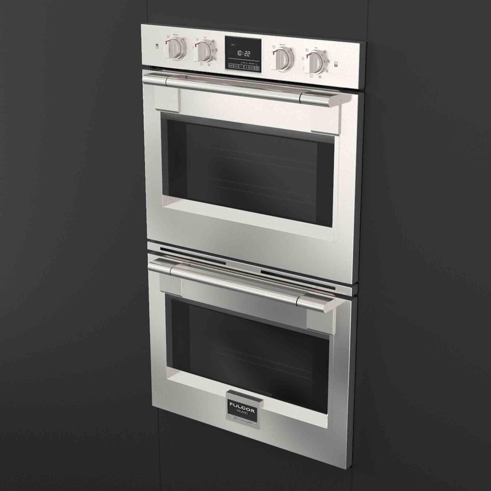 Fulgor Milano Sofia 30&quot; Pro Double Electric Wall Oven with Convection in Stainless Steel, , large