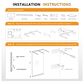 HOMLUX 36" x 72" Frameless Full Length Wall Mounted Fitness Mirror in Silver (Set of 2), , large