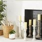 Maple and Jade 12", 15", 18" Decorative Candle Holder in White (Set of 3), , large