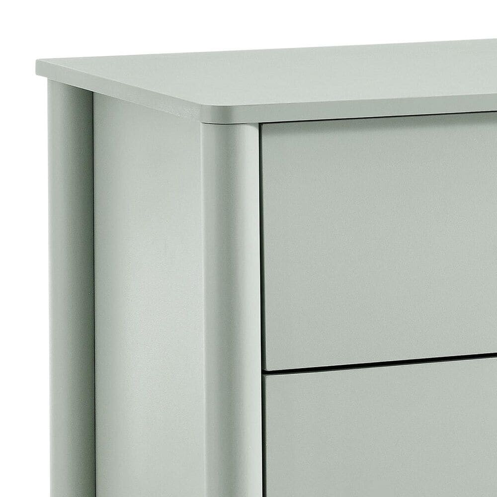 Modway Emmeline Scalloped 2 Drawer Nightstand in Sage, , large