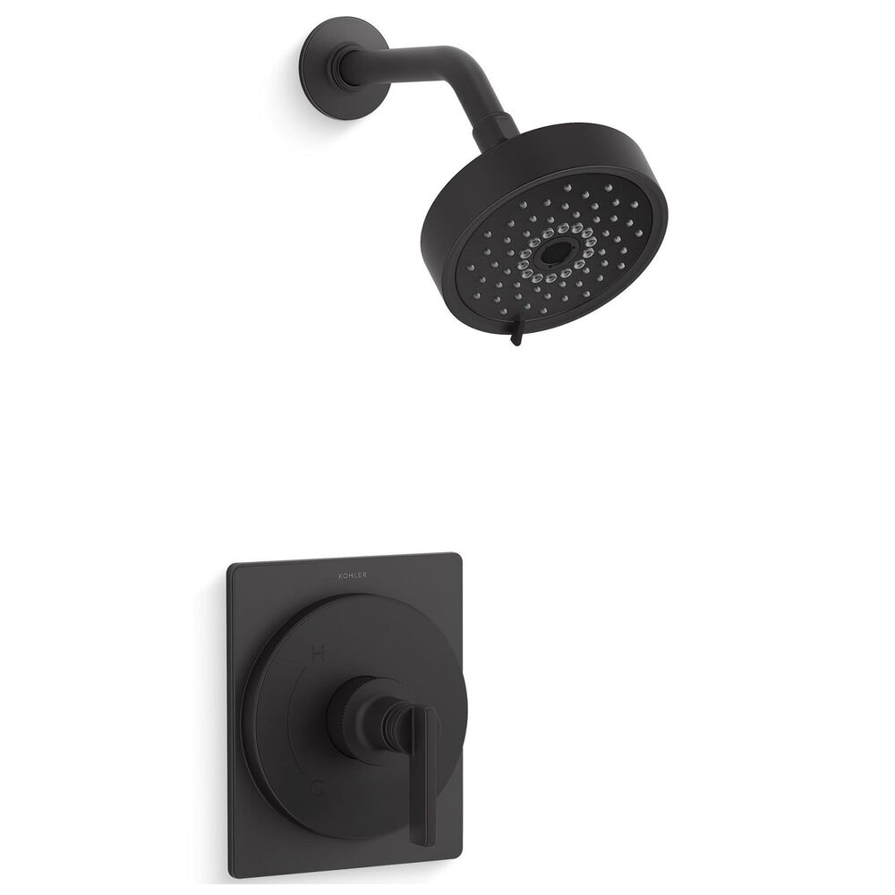 Kohler Castia Rite-Temp Shower Trim Kit in Matte Black, , large