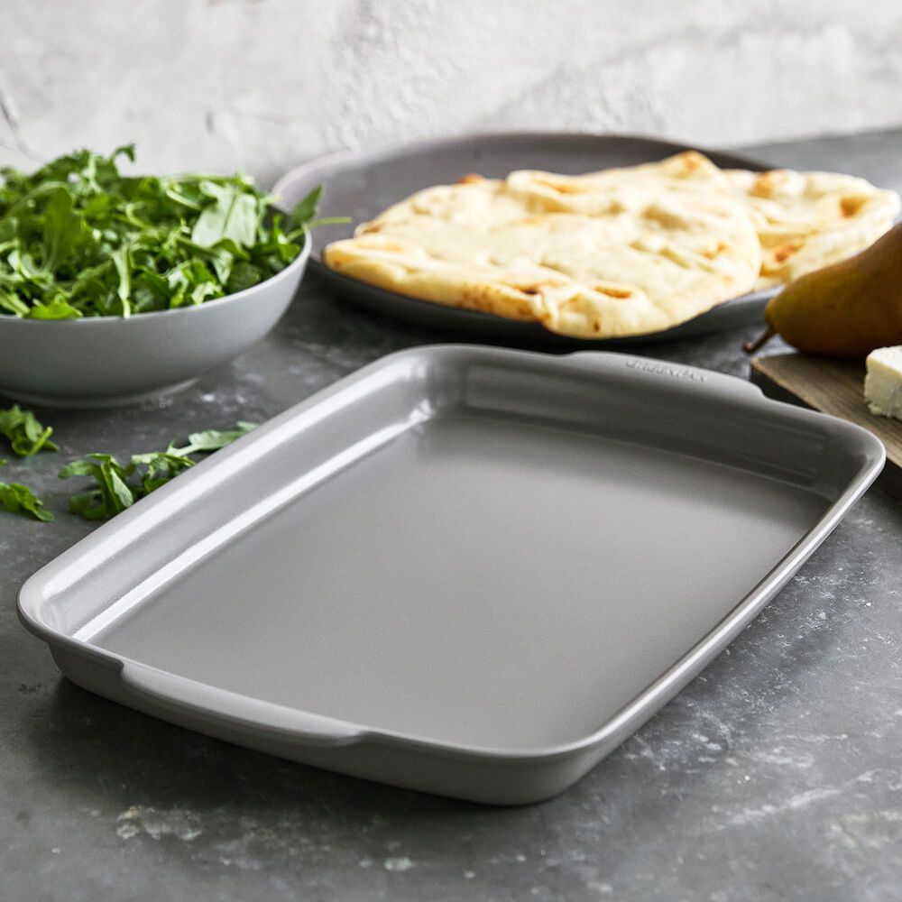 Green Pan Premiere Ovenware 13" x 9" Quarter Sheet Pan in Gray, , large