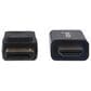 Manhattan 3" 4K DisplayPort to HDMI Cable in Black, , large