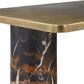 Uttermost Pillar of Strength Accent Table in Antique Brass, , large