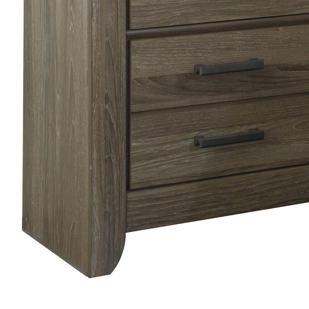 Signature Design by Ashley Zelen 4 Piece Queen Bedroom Set in Warm Gray, , large