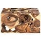 Crestview Collection Borneo Suar Cocktail Table in Brown, , large