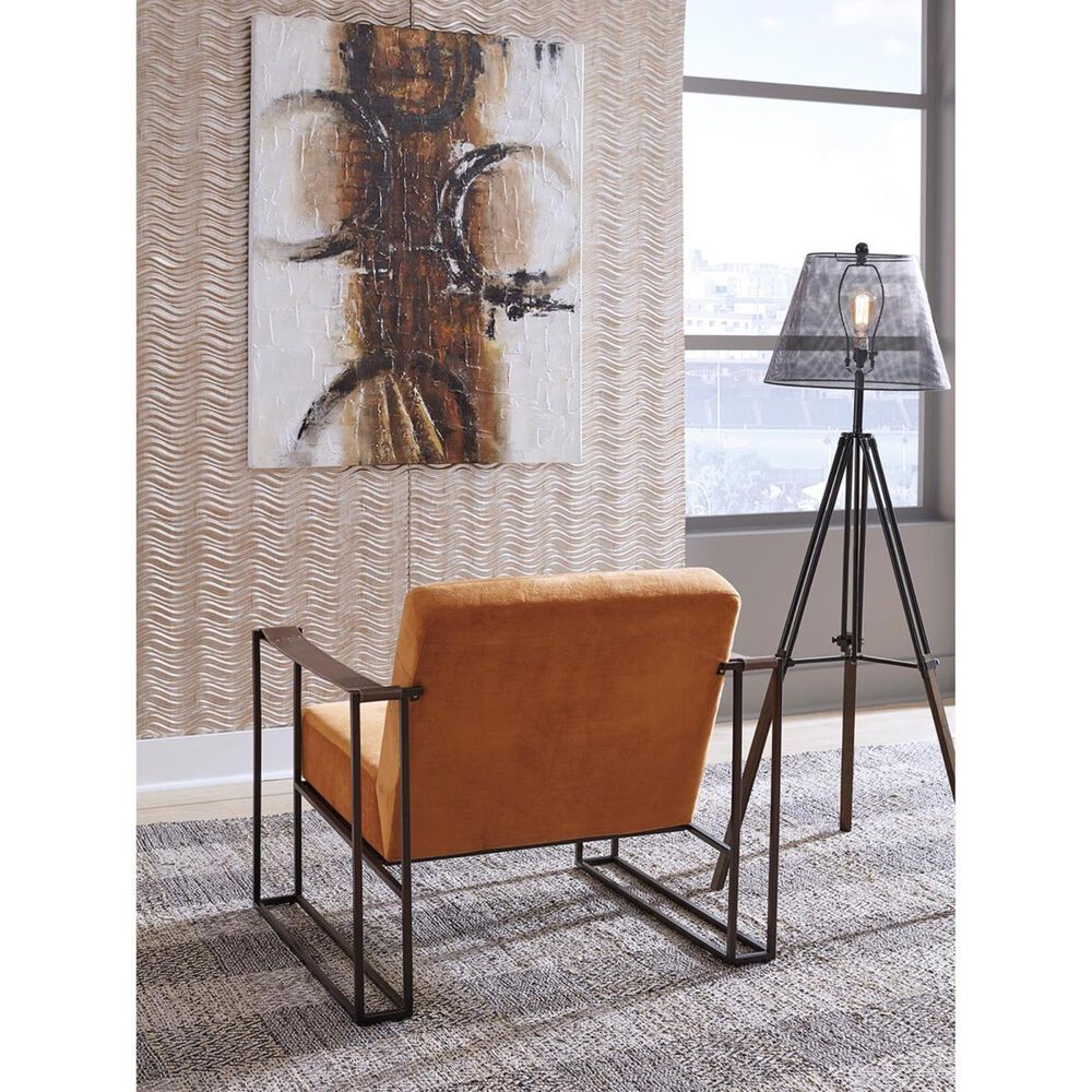Signature Design by Ashley Kleemore Accent Chair in Amber Velvet, , large