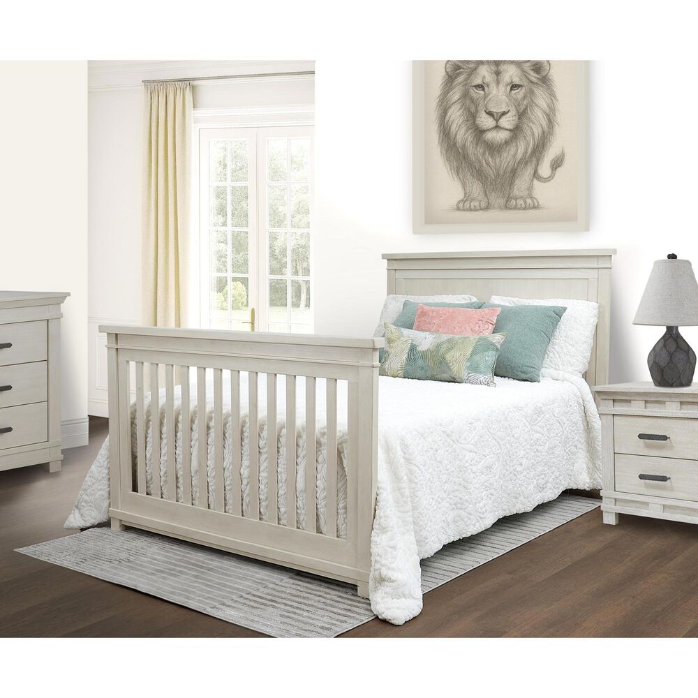 Sorelle Furniture Brookfield Elite 2-Drawer Nightstand in Brushed Ivory, , large