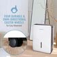 Keystone 22-Pint Dehumidifier in White, , large