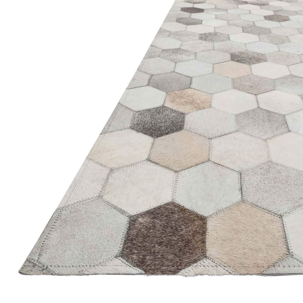 Loloi Promenade PO-02 3&#39;6&quot; x 5&#39;6&quot; Grey, , large