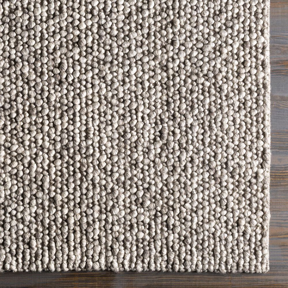 Surya Como 2&#39; x 3&#39; Charcoal and Ivory Area Rug, , large