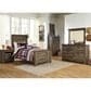 Ashley Trinell Twin Panel Bed in Brown, , large