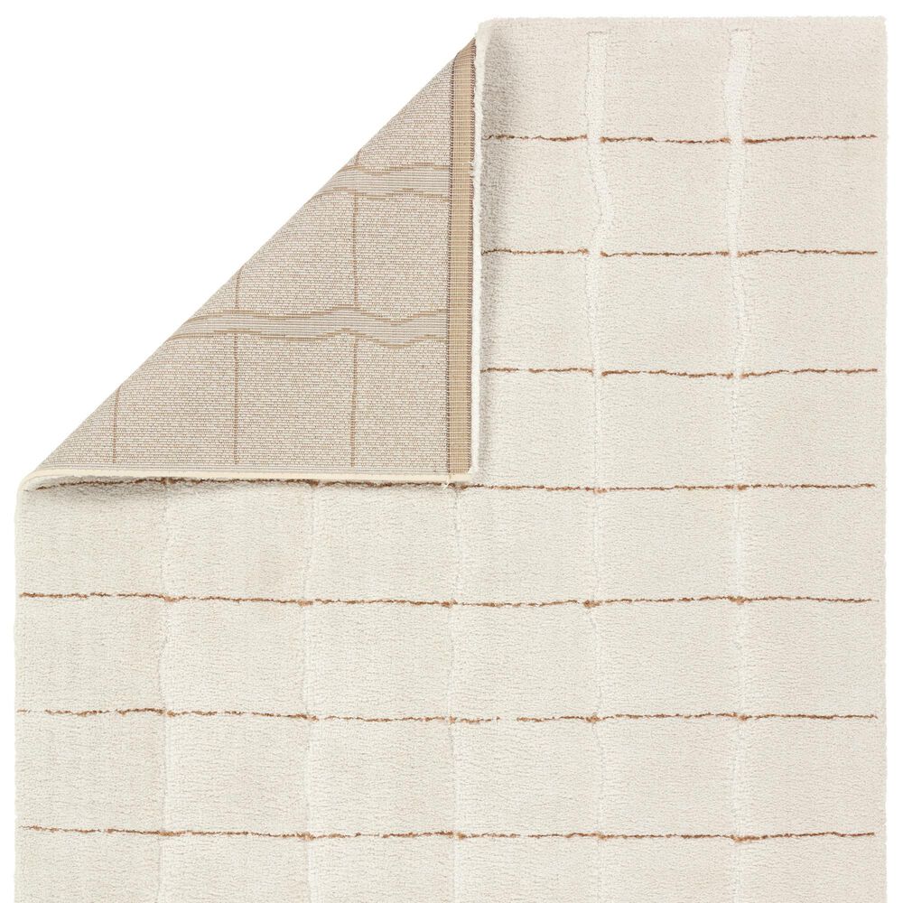 Jaipur Tazeka Kade Ivory 6'6" x 9' Area Rug, , large