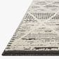 Loloi II Fabian FAB-03 2"7" x 7"6" Charcoal and Ivory Runner, , large