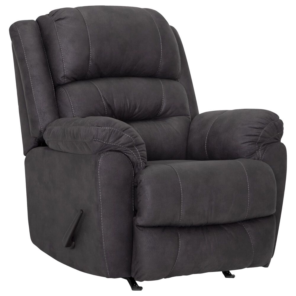 Moore Furniture Barstow Rocker Recliner in Scottsdale Charcoal, , large