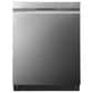 LG Signature Top Control Smart Wi-Fi Enabled Dishwasher with TrueSteam and QuadWash in Stainless Steel, , large