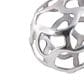 Maple and Jade 3-Piece Abstract Cutout Orb Decorative Sculpture Set in Silver, , large