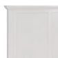 Urban Home Grace Full Three Panel Bed in Snowfall White, , large