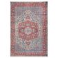 RIZZY Centra Rust and Blue 2" x 3" Area Rug, , large
