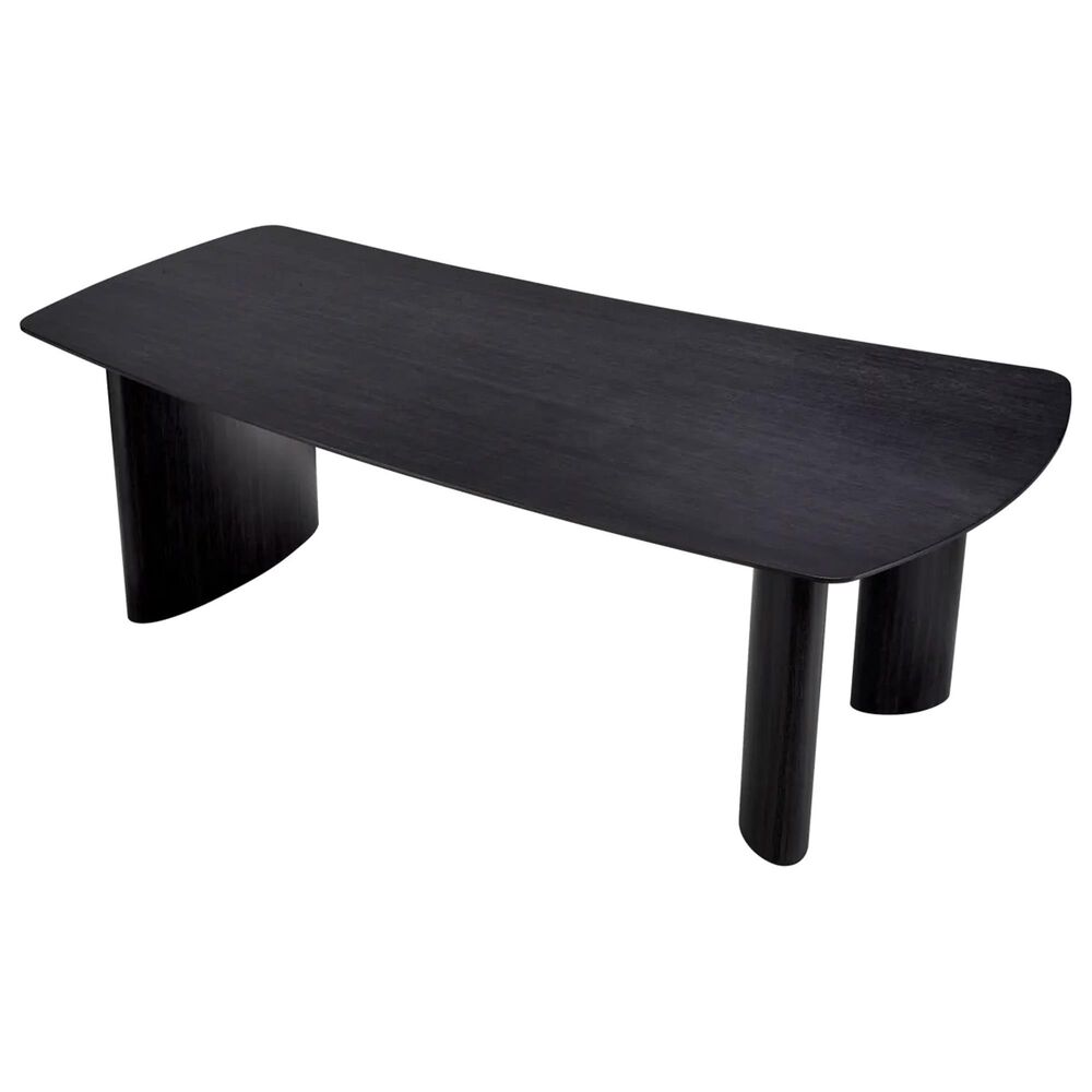 Eichholtz Corpoation Usa Bergman Dining Table in Charcoal, , large
