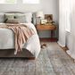 Chris Loves Julia x Loloi Jules 9"6" x 14" Lagoon and Brick Area Rug, , large