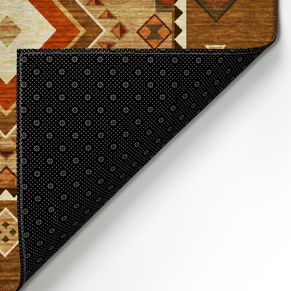 Dalyn Rug Company Phoenix 6&#39; x 9&#39; Walnut Indoor/Outdoor Area Rug, , large