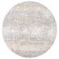 Surya Brunswick 7"10" Round Blue, Taupe, Cream, Tan, Seafoam and Gray Area Rug, , large