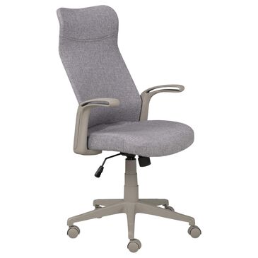 Brassex Milan Office Chair in Grey, , large