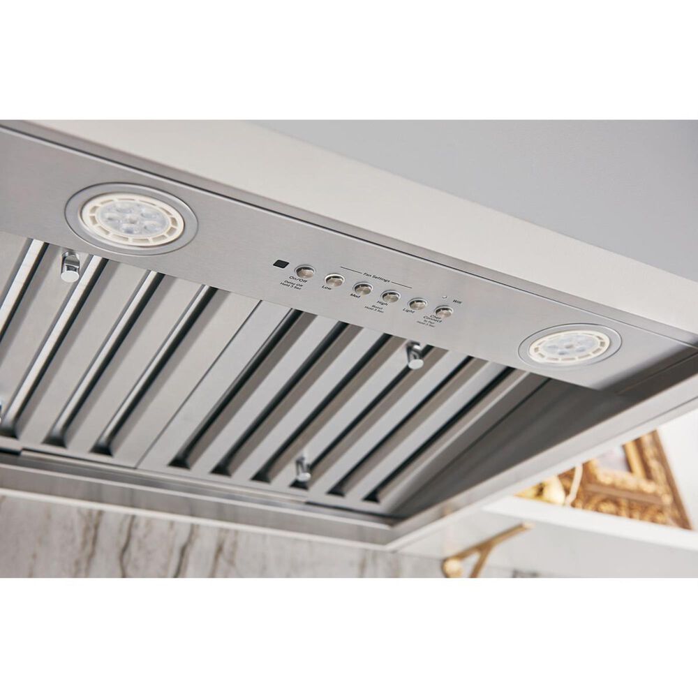 GE Appliances 36 Wi-Fi Enabled Designer Custom Insert with Dimmable LED Lighting, , large