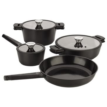 Power A Noir 7-Piece Nonstick Cookware Set in Black, , large